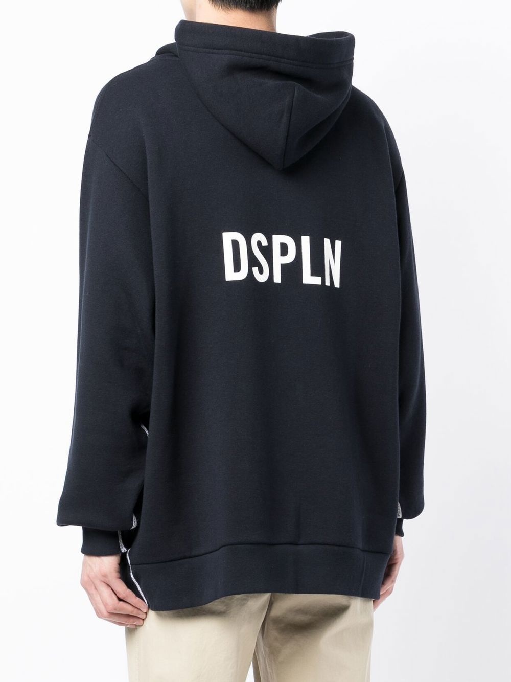 logo-print pullover hoodie - 4