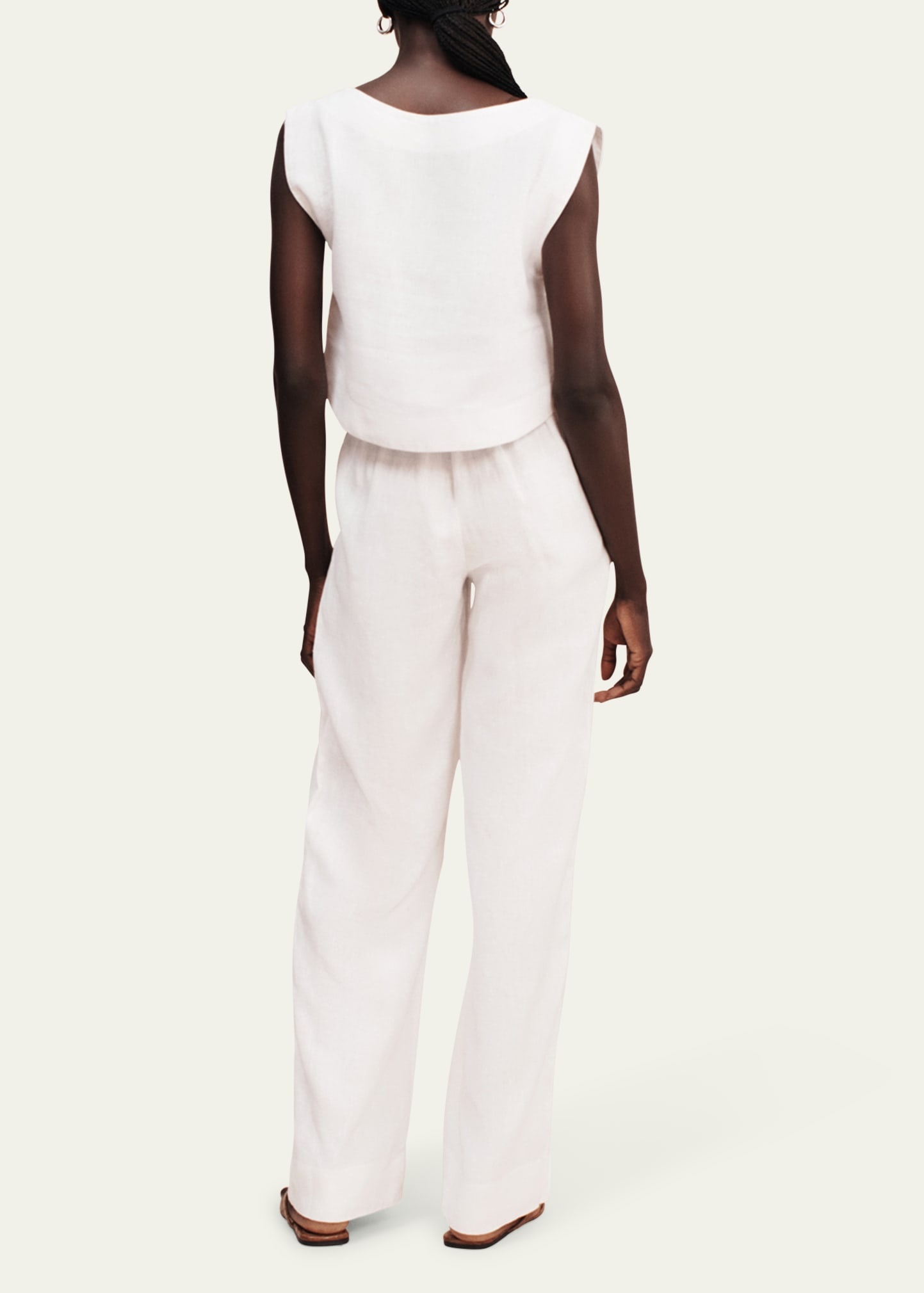 Louis Tailored Straight-Leg Trousers - 3