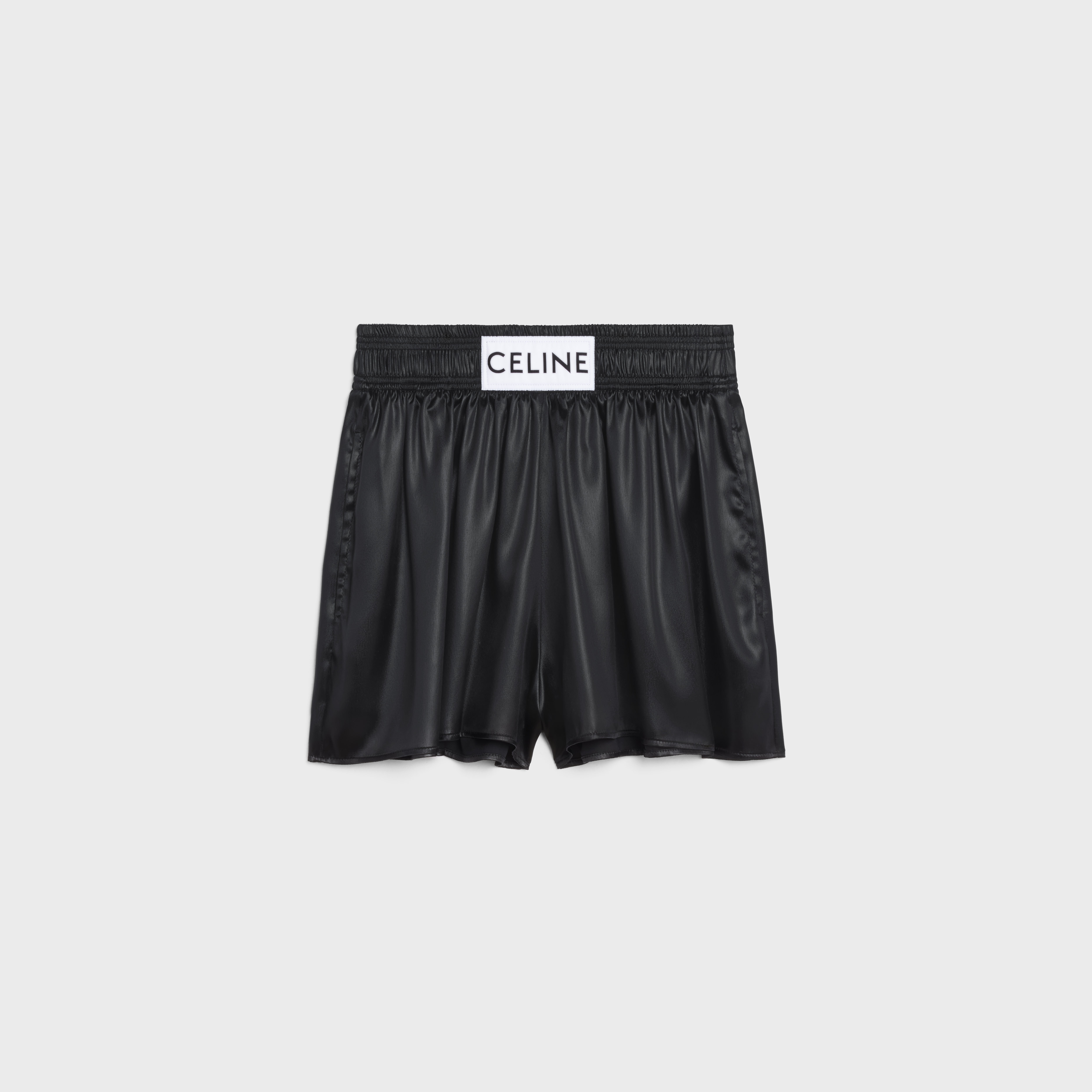 SATIN BOXING SHORTS - 1