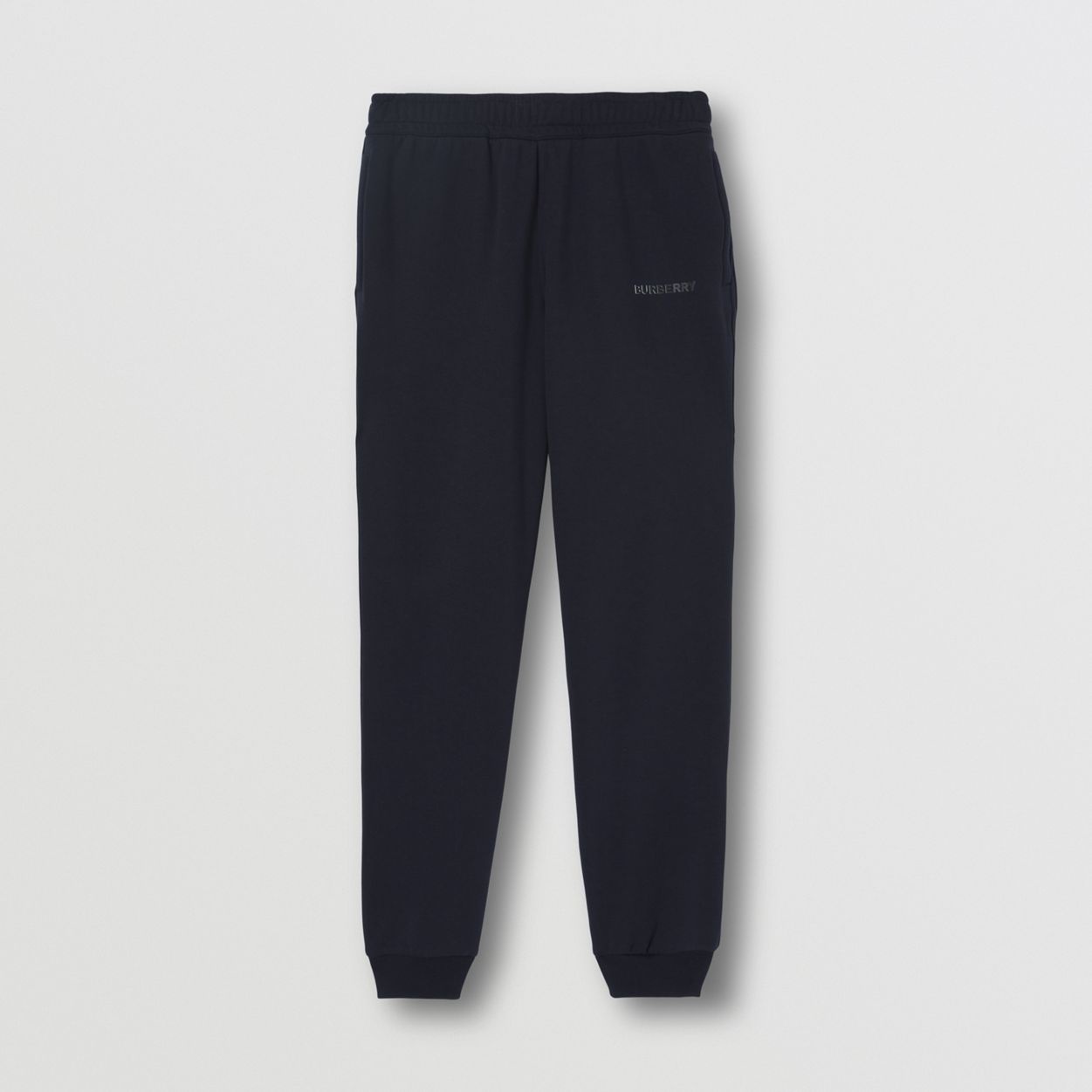 Logo Print Stretch Cotton Jogging Pants - 1