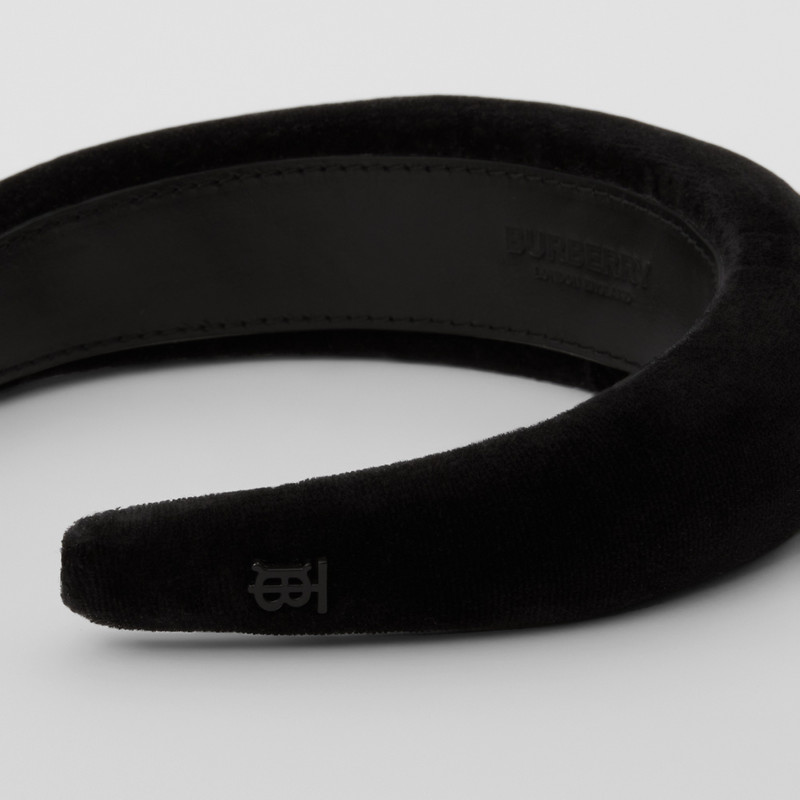 Burberry Velvet Hairband outlook