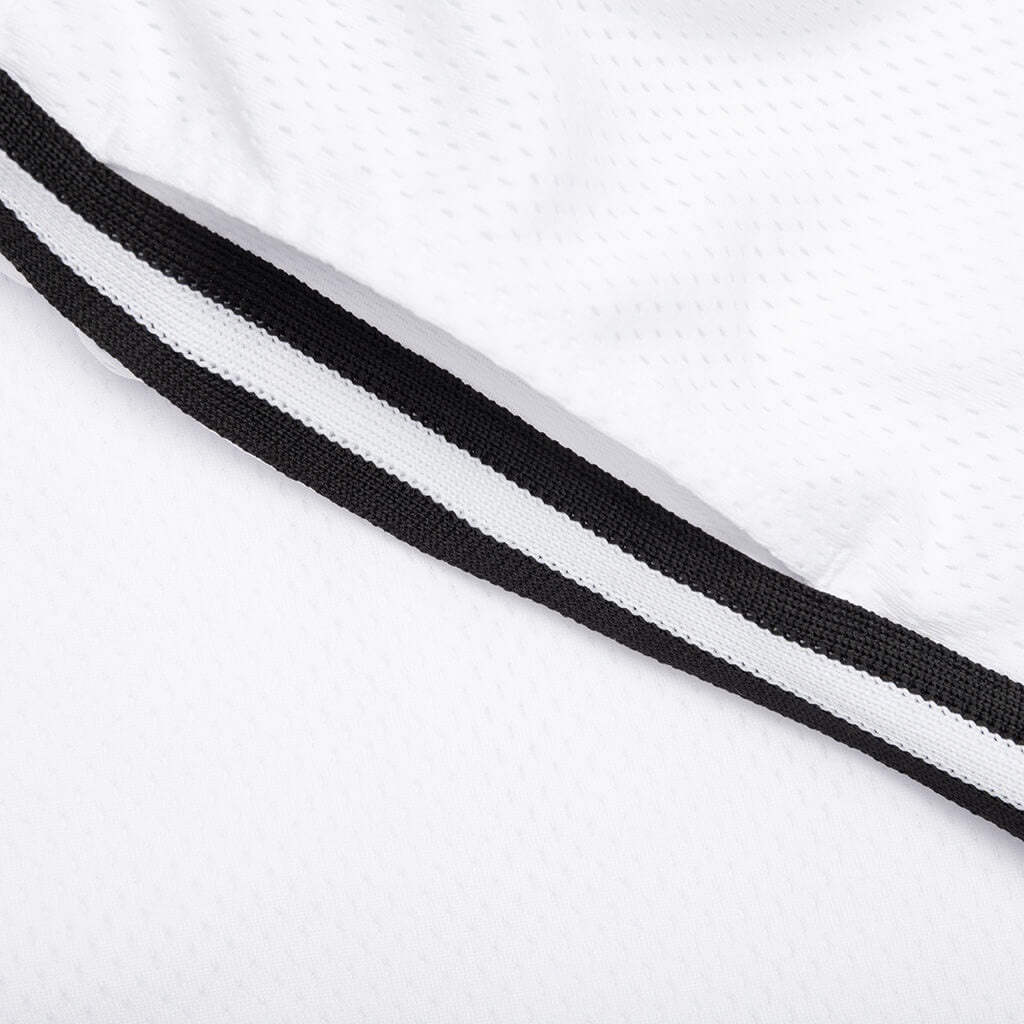 VENICE COURT SHORTS - WHITE/BLACK - 4
