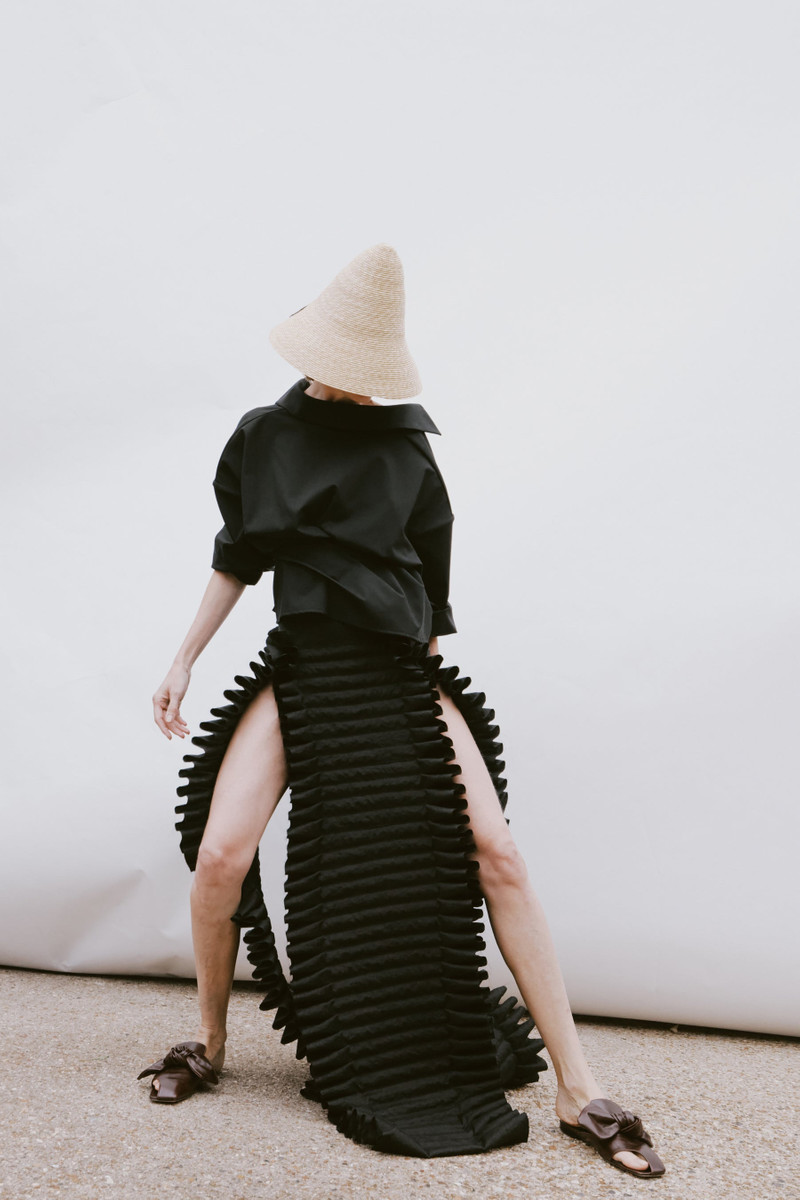 LAMINARY SKIRT BLACK 2