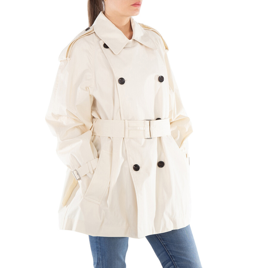Burberry Short Belted Trench Coat - 2