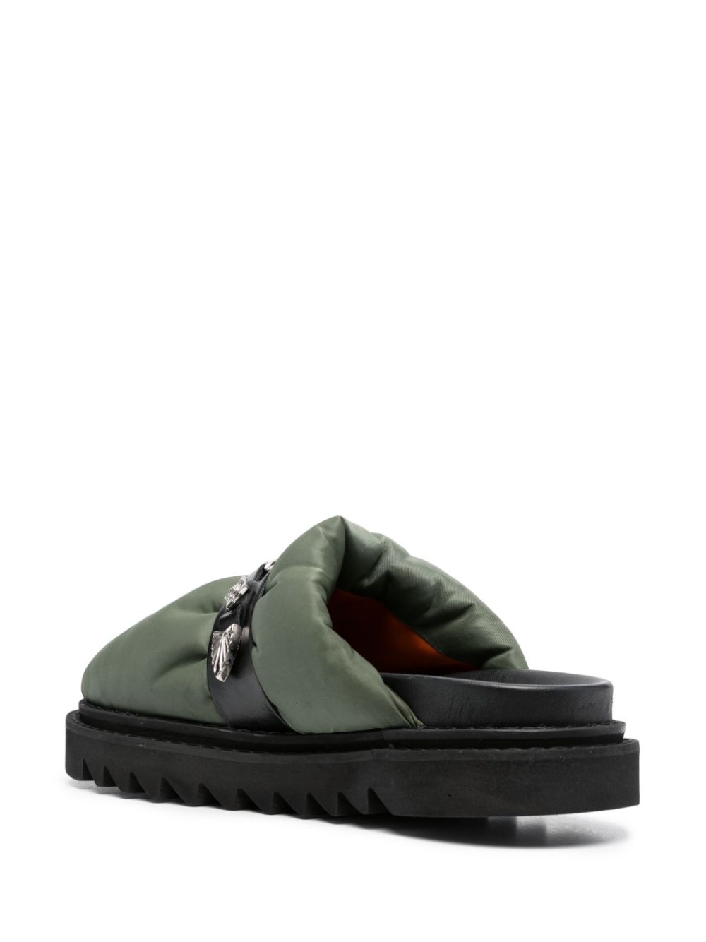 stud-embellished slip-on mules - 3