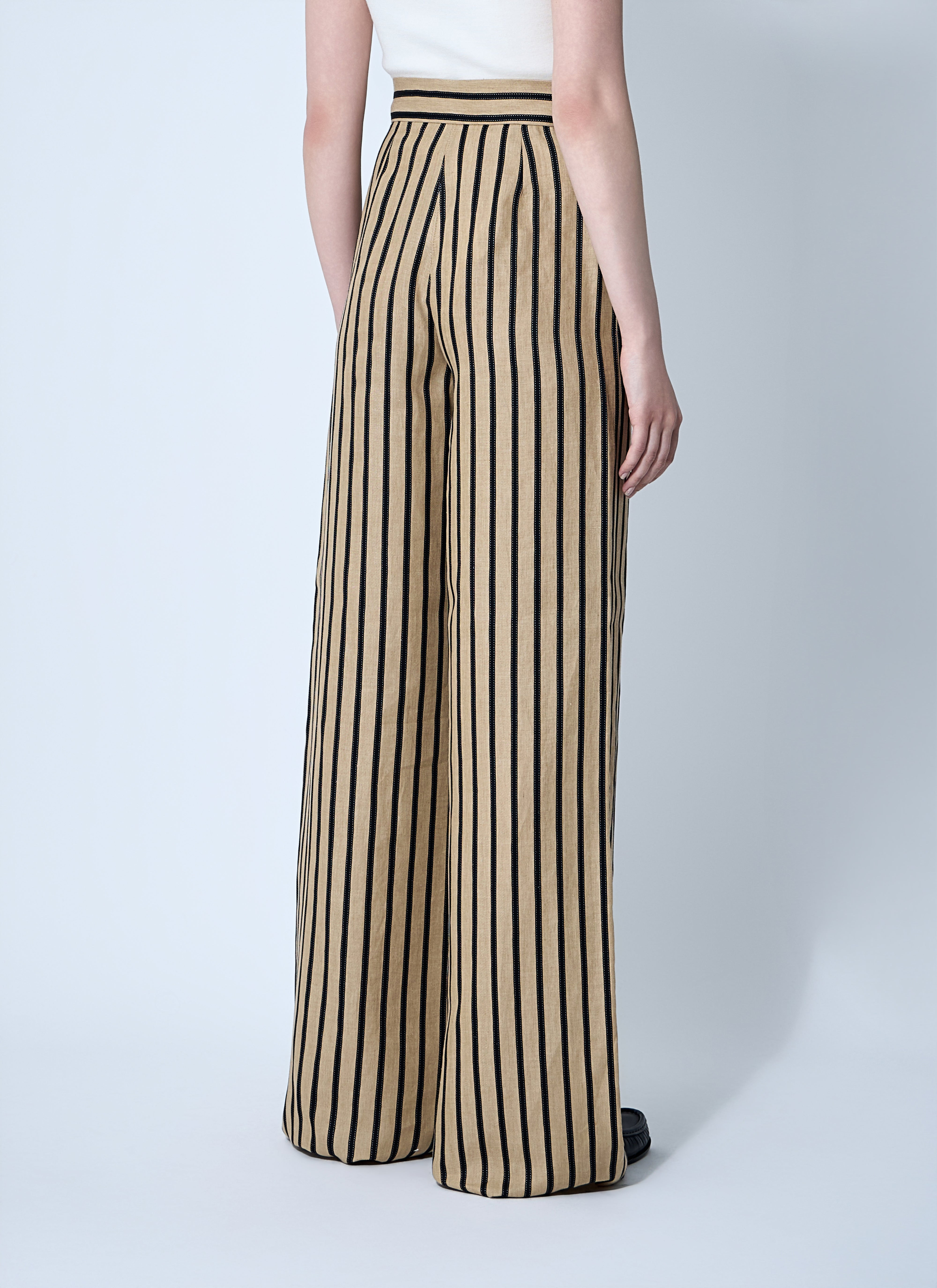 Max Mara Women Striped Tailored Pants - 4