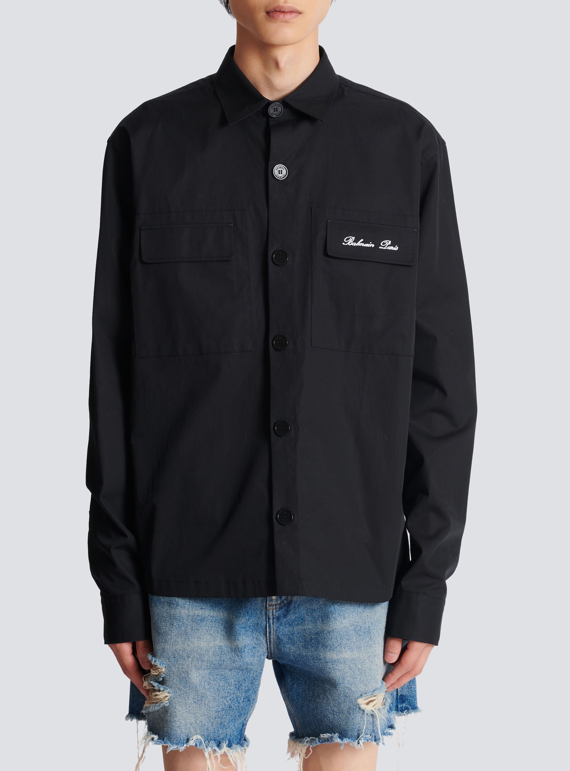 Balmain Signature overshirt - 5