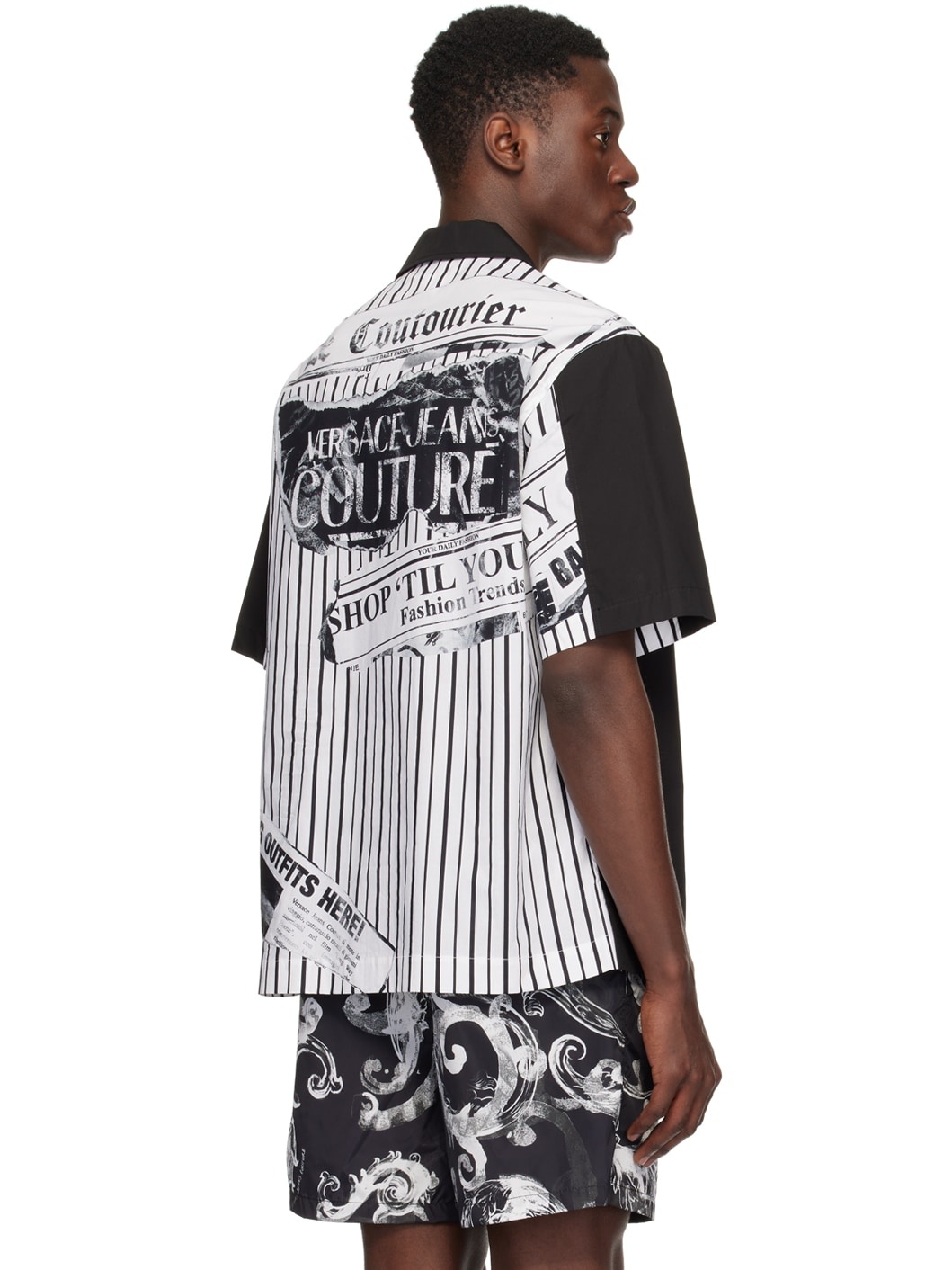 Black & White Magazine Shirt - 3