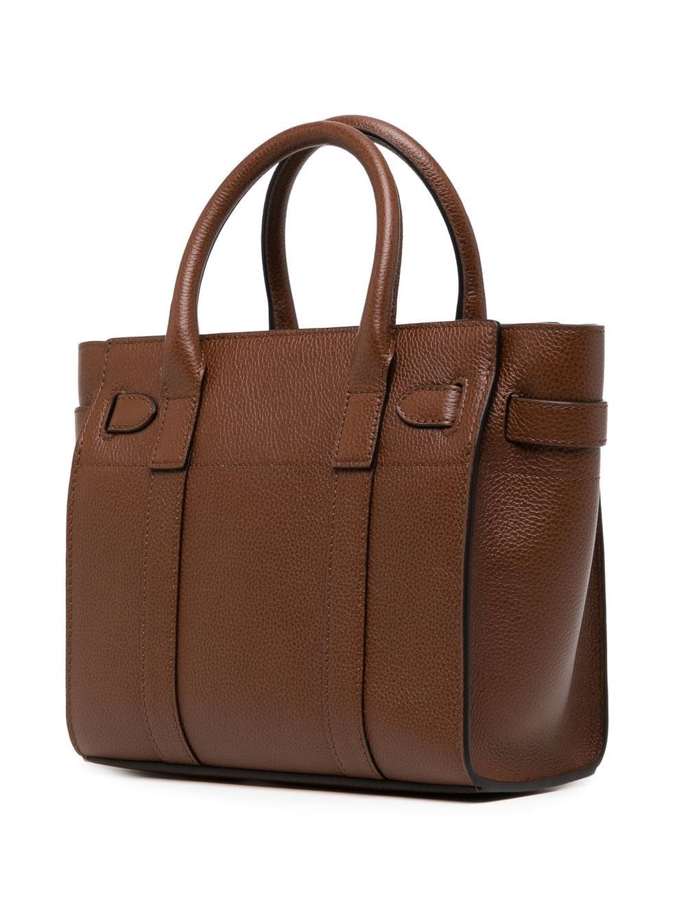 mini Bayswater grained bag - 3