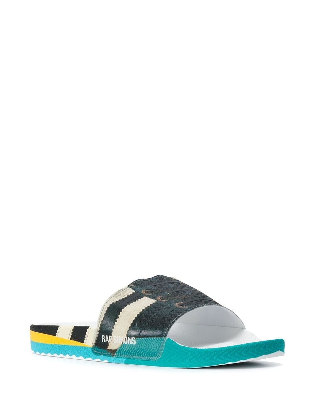 x Raf Simons Samba Adilette slides - 2