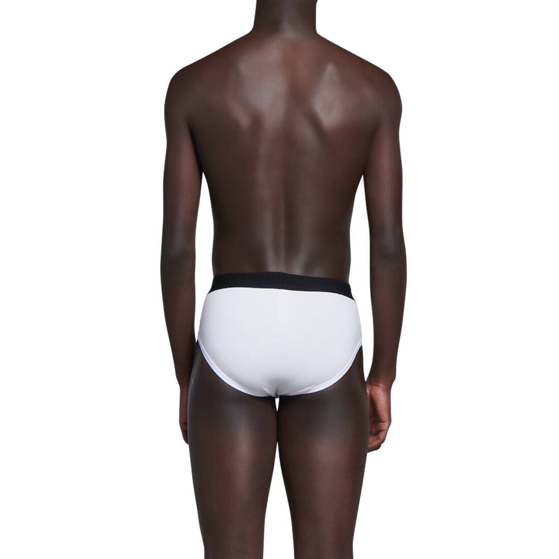 Men's Briefs in White - 4