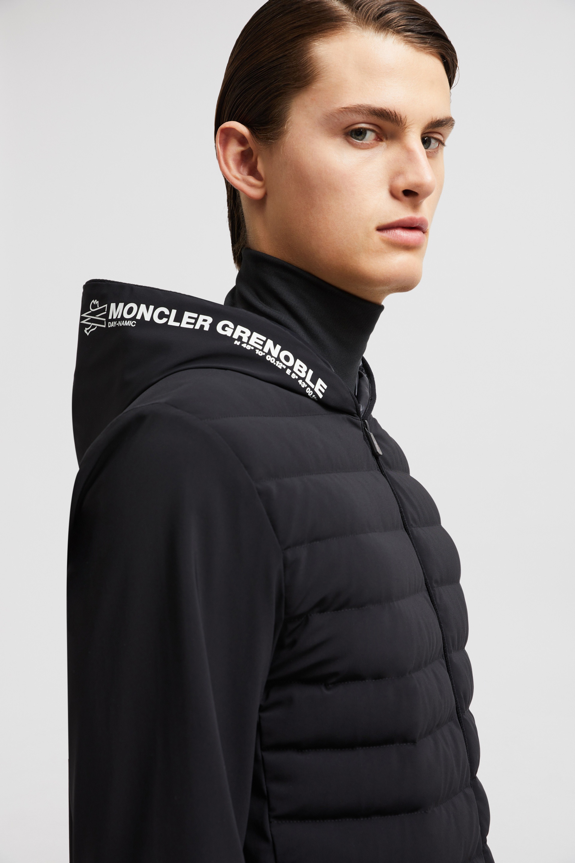Padded Zip-Up Sweatshirt - 4
