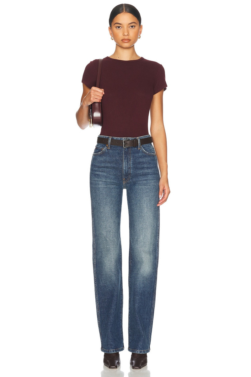 SABLYN Yael Cropped Crewneck Baby Tee outlook