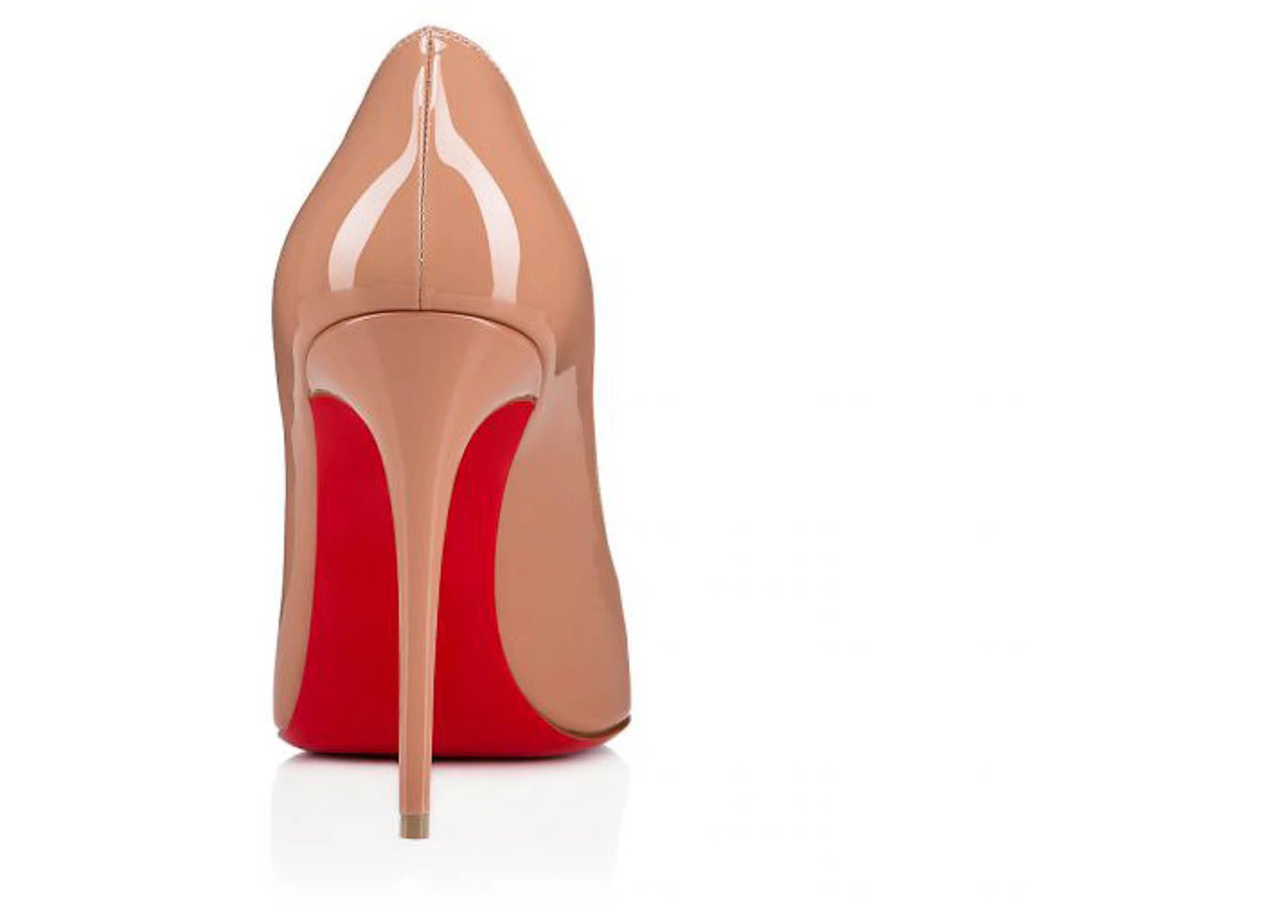 Christian Louboutin Kate 100mm Pump Nude Patent Leather - 2