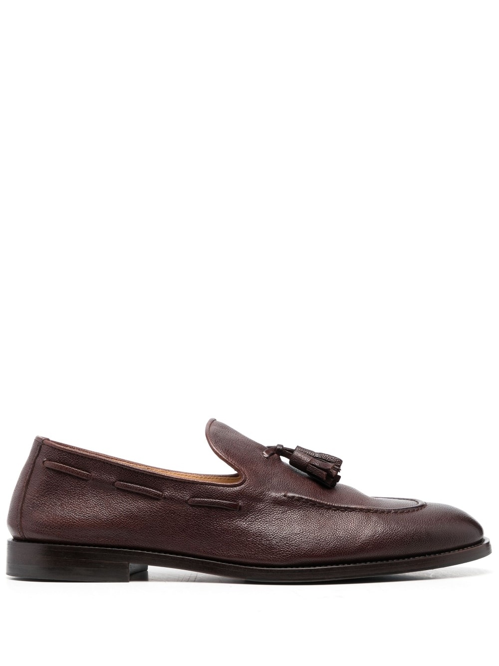 tassel-detail leather loafers - 1