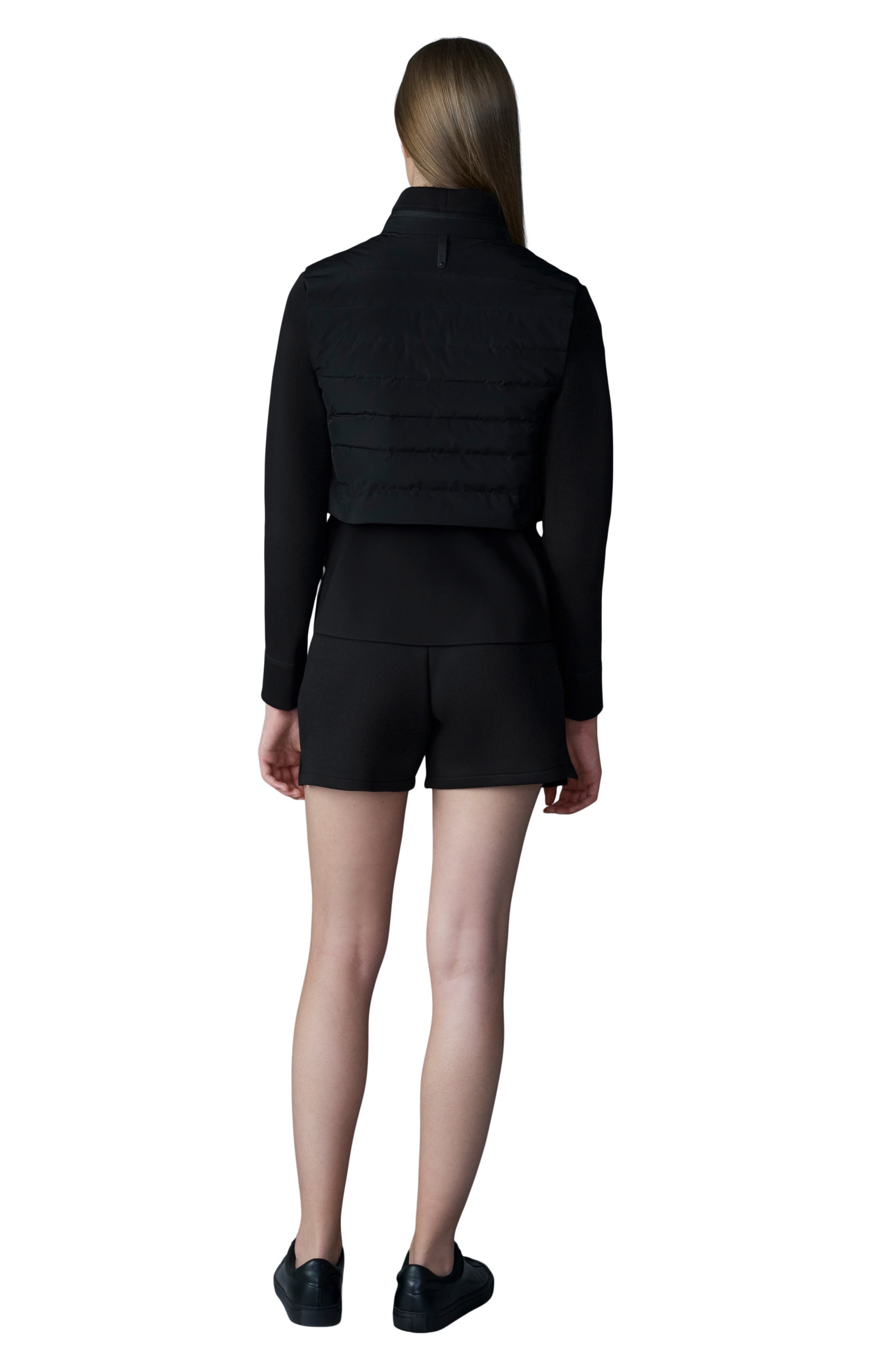 Mackage Priscilla 3-in-1 Hybrid Lightweight Jacket with Down Vest in Black at Nordstrom - 6