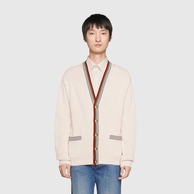 GUCCI Knit cotton cardigan outlook