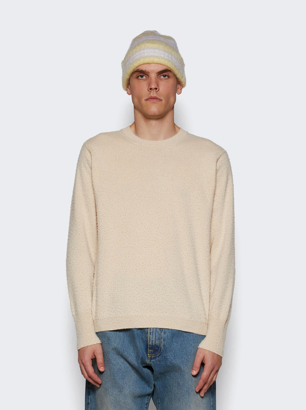 Cashmere Crewneck Beige - 3