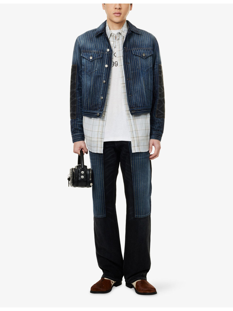 Acne Studios Patchwork Tokyo Denim Jeans outlook