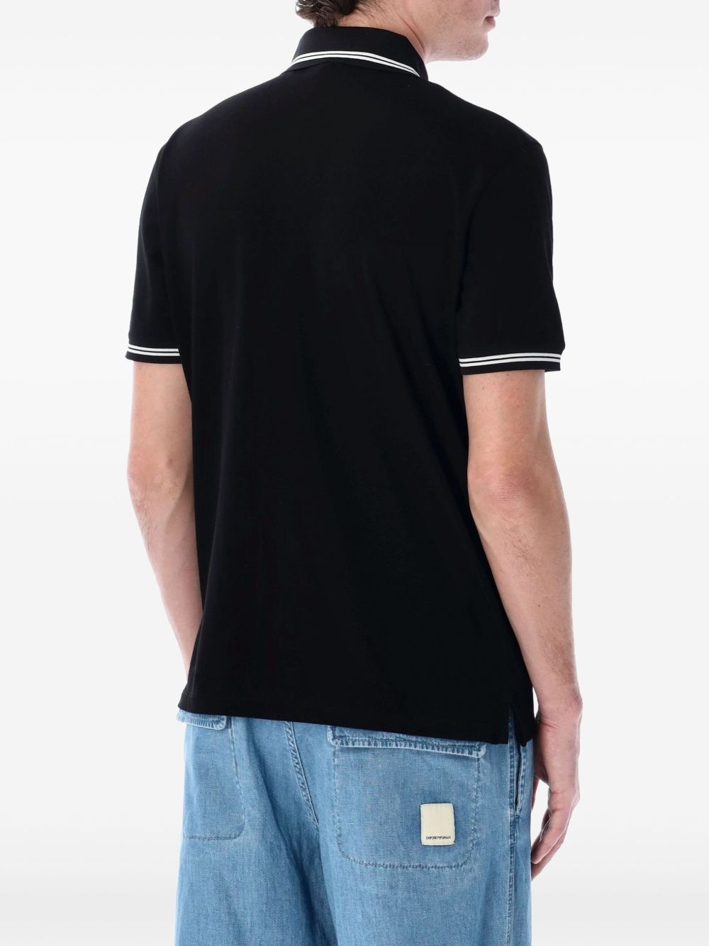 logo-print polo shirt - 2