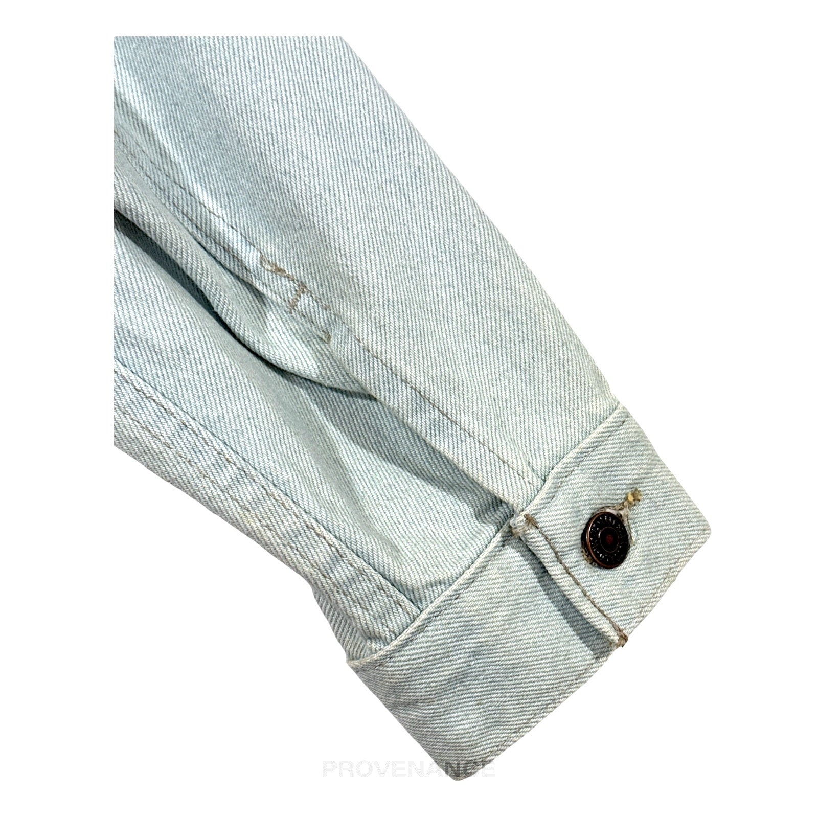 LEVIS Denim Jacket - Light Blue 38 NOS Tags - 8