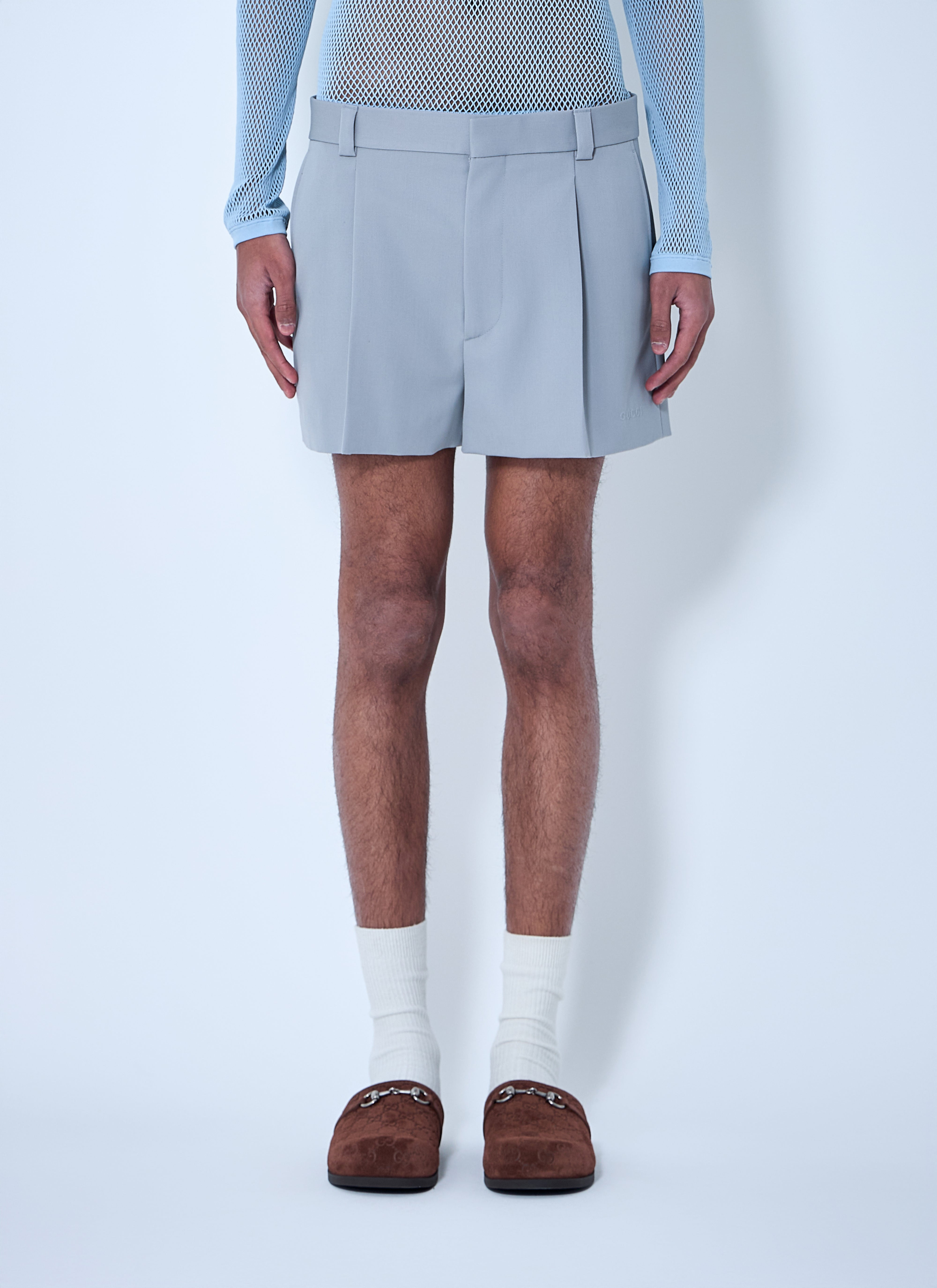 Gucci Men Wool Tailored Shorts - 1