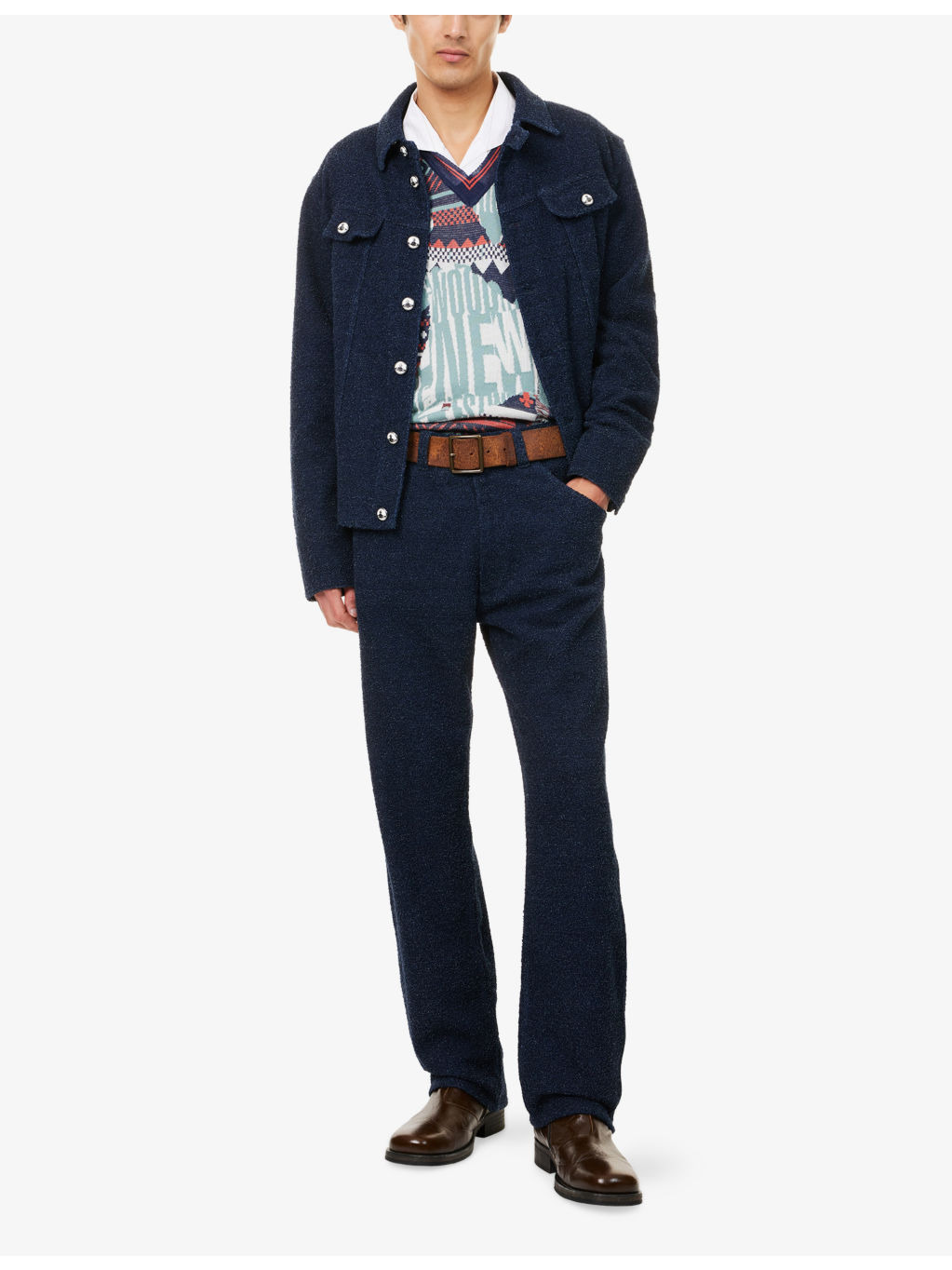 Ranch Straight-Leg Denim Jeans - 2
