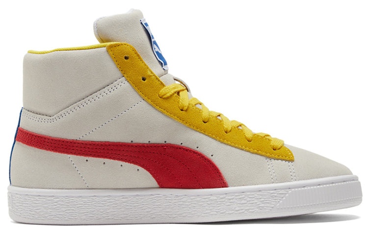 PUMA Suede Mid 21 'White Red Lemon' 380205-09 - 2