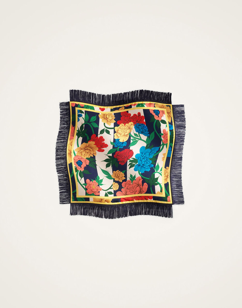 La DoubleJ Reversible Fringe Foulard 90 outlook