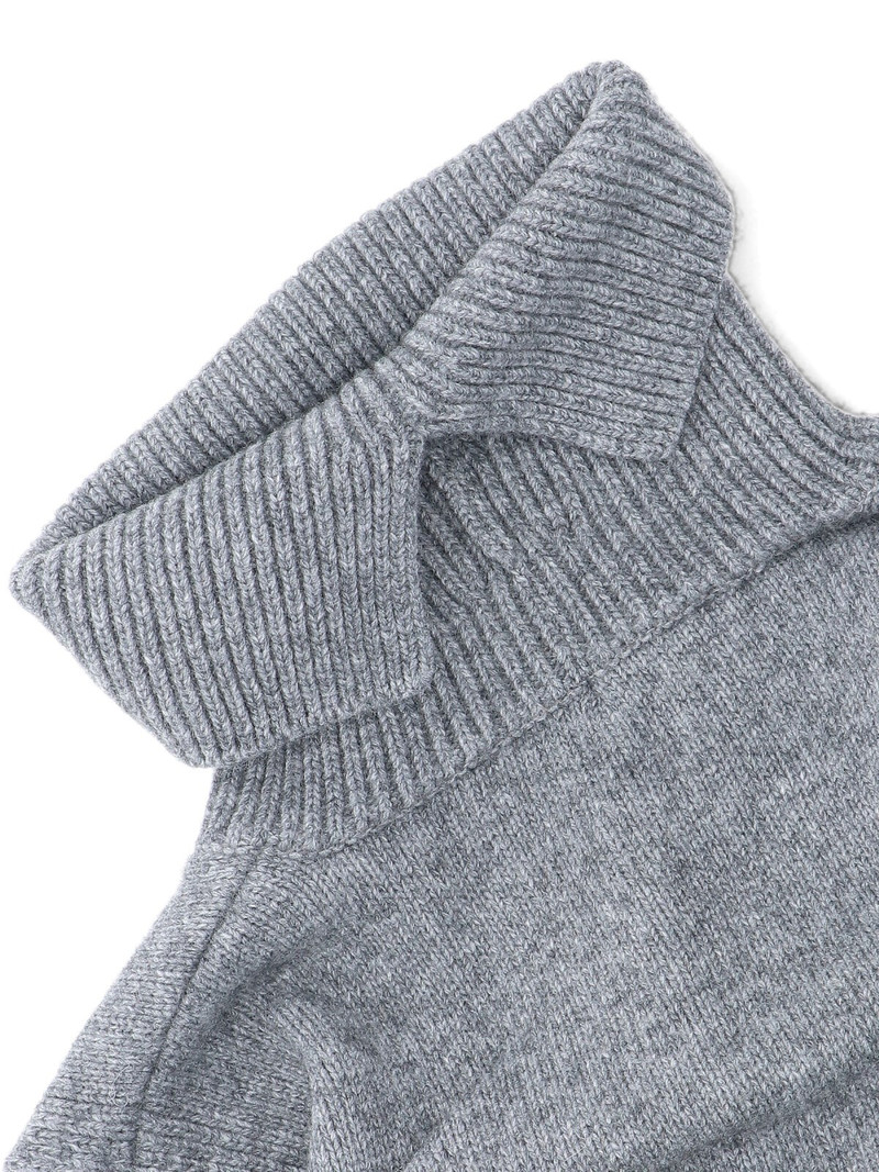 LVIR SCARF WITH WOOL BLEND COLLAR outlook