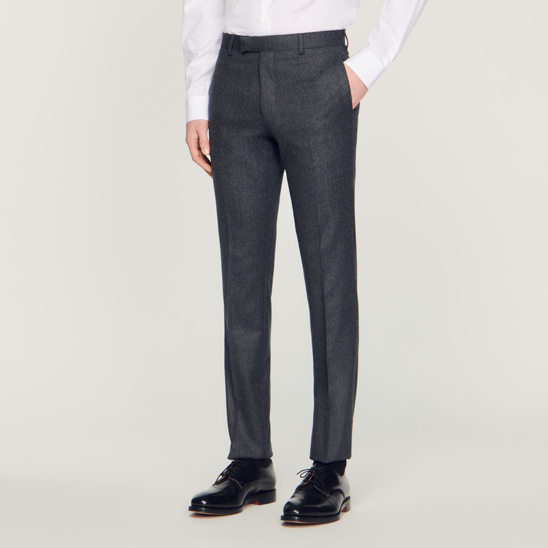 FLANNEL SUIT PANTS 5