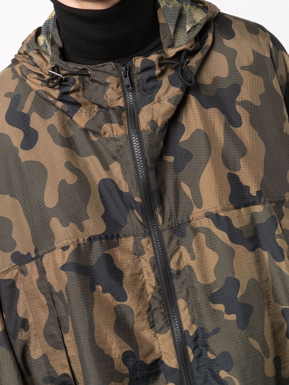 MIST camouflage ripstop cape - 5