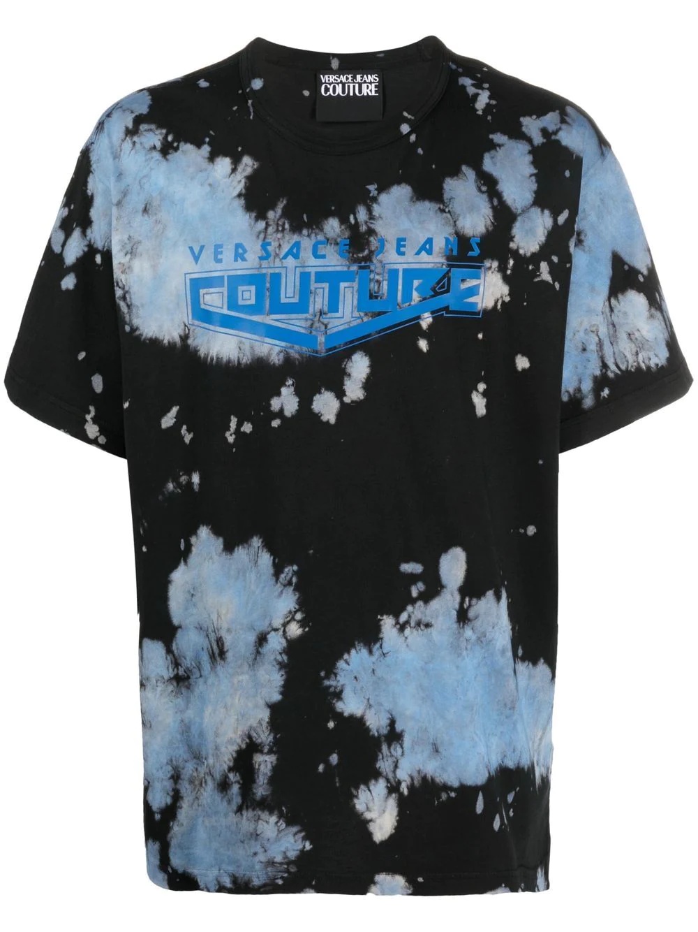 tie-dye logo-print T-shirt - 1