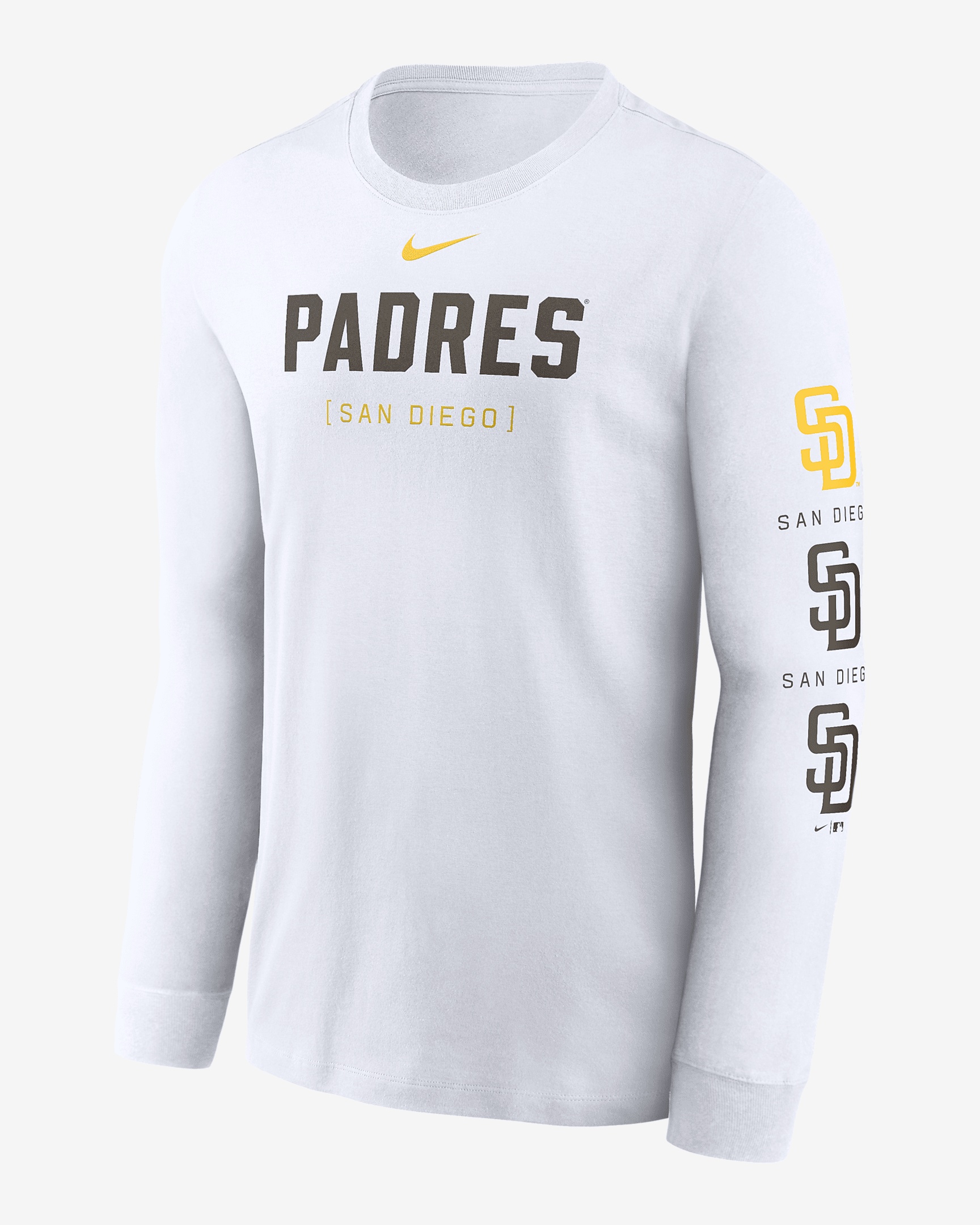 San Diego Padres Repeater Nike Men's MLB Long-Sleeve T-Shirt - 1