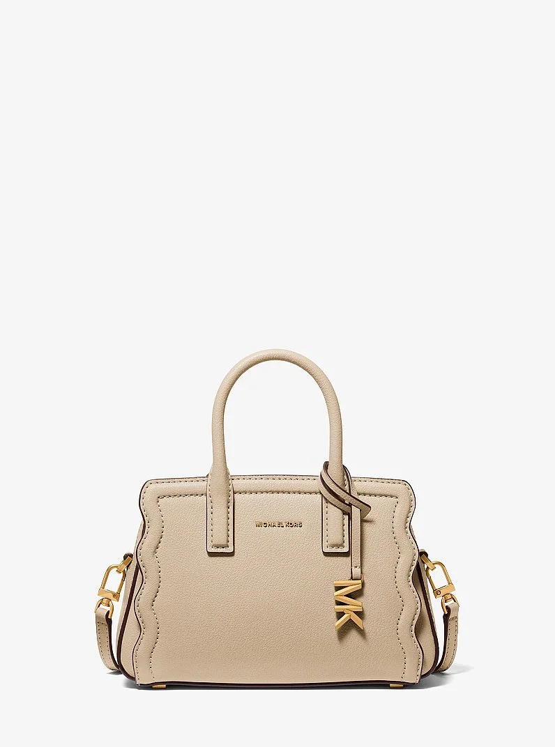 Laila Extra-Small Pebbled Leather Convertible Crossbody Bag - 1