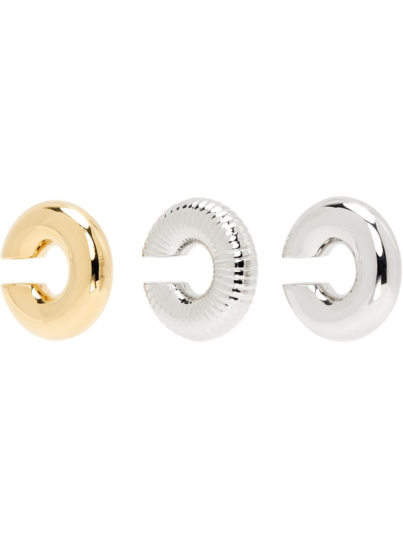 rabanne Solid & Fluted Ear Cuff Set outlook