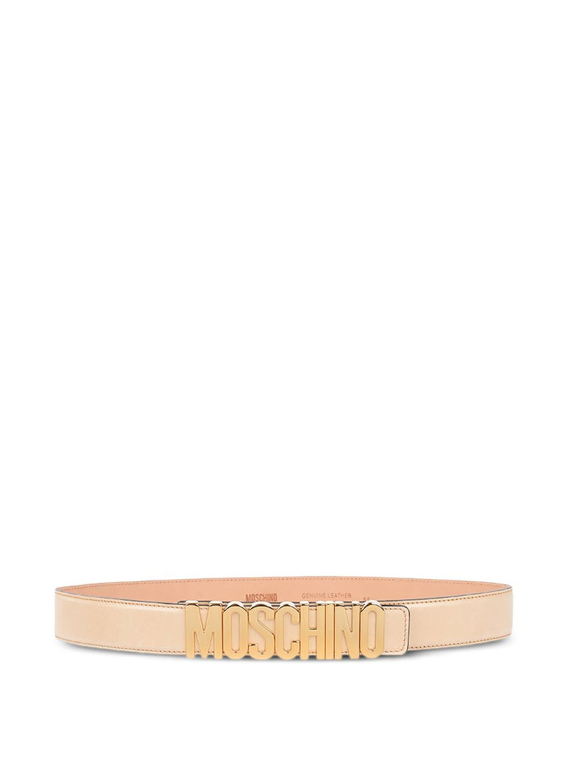 logo-detailed belt 1