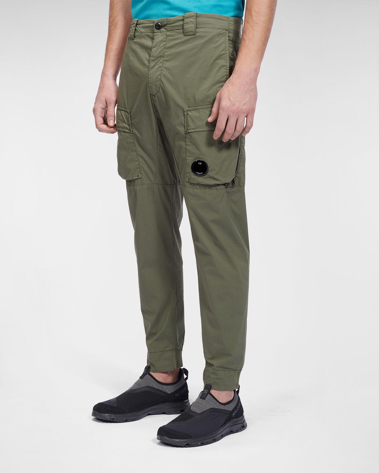 C.P. Company 50 Fili Stretch Cargo Pants | REVERSIBLE