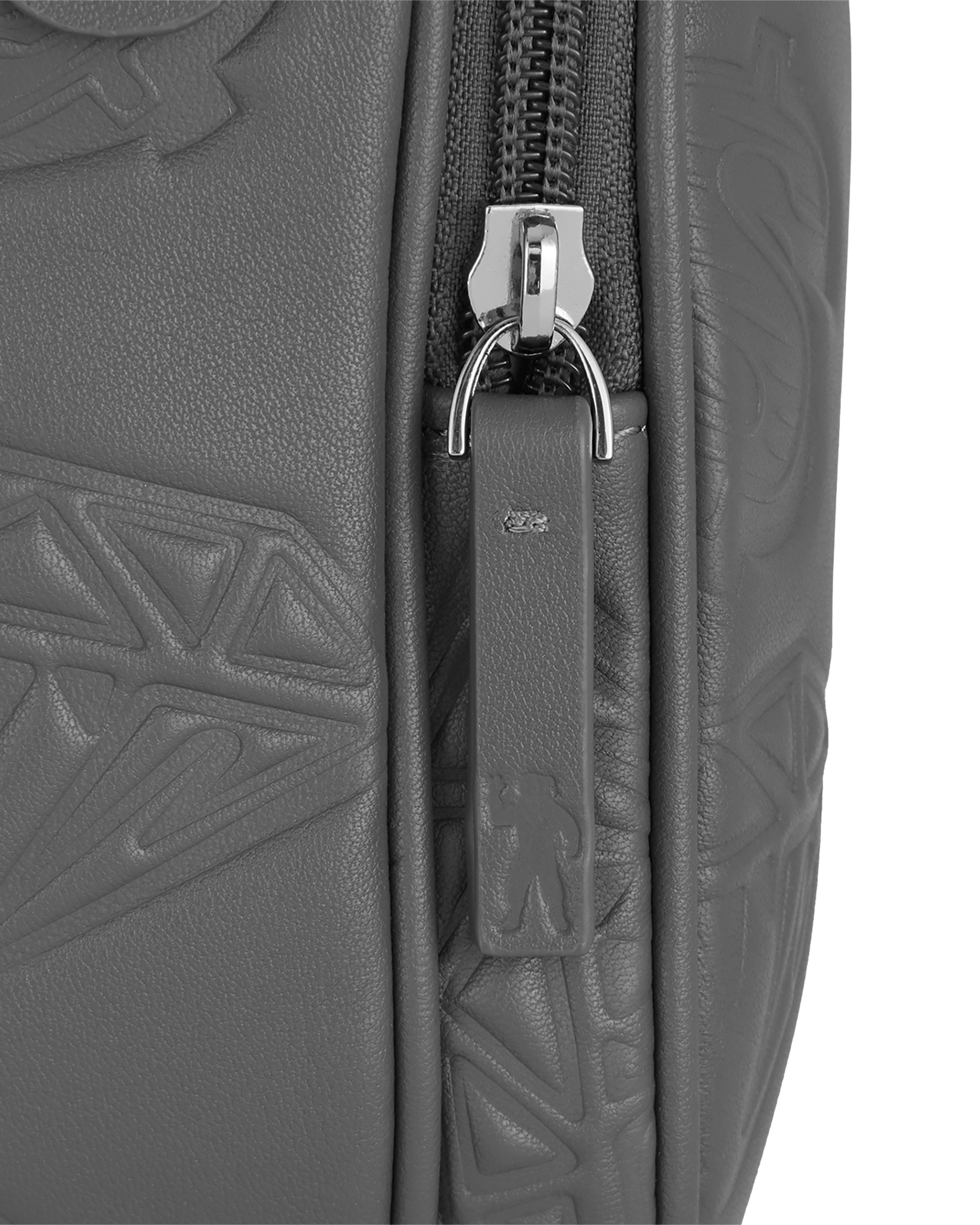 DIAMONDS & DOLLARS LEATHER SIDE BAG - 5