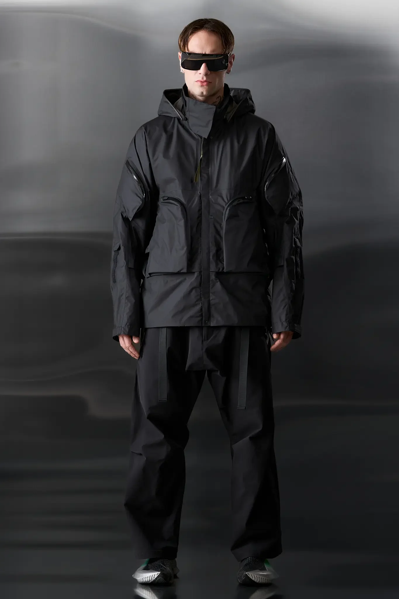 J120-GTPL 2L Gore-Tex Paclite Plus InterOps Jacket Black - 1