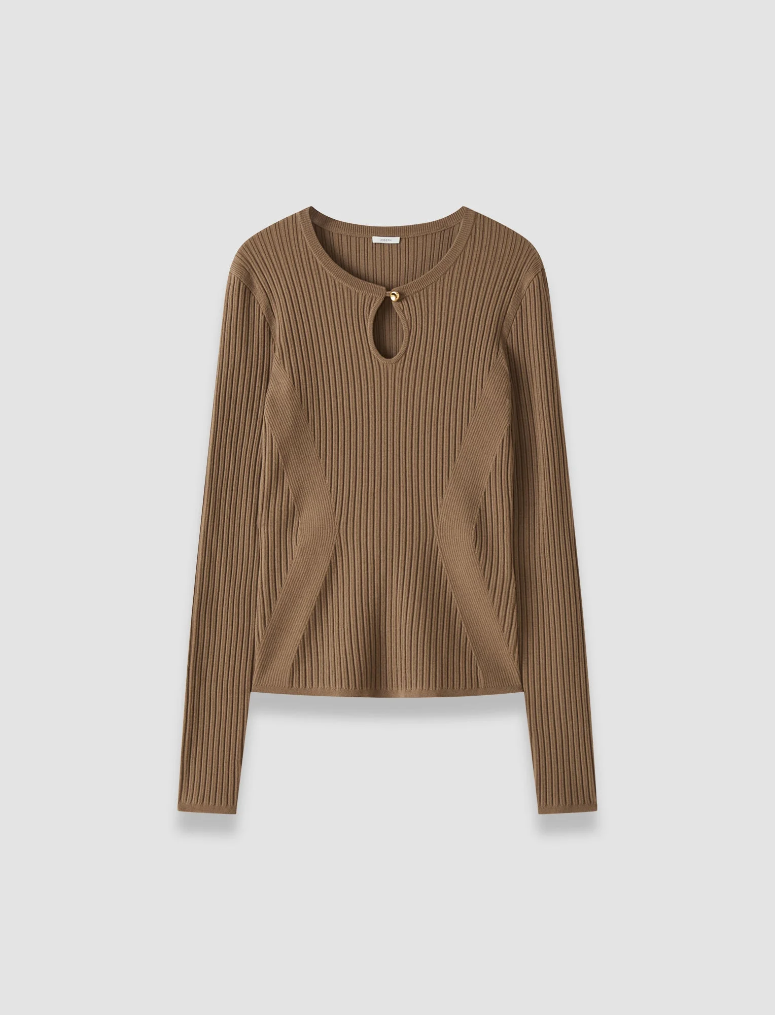 Luz Merino Wool Rib Top - 1