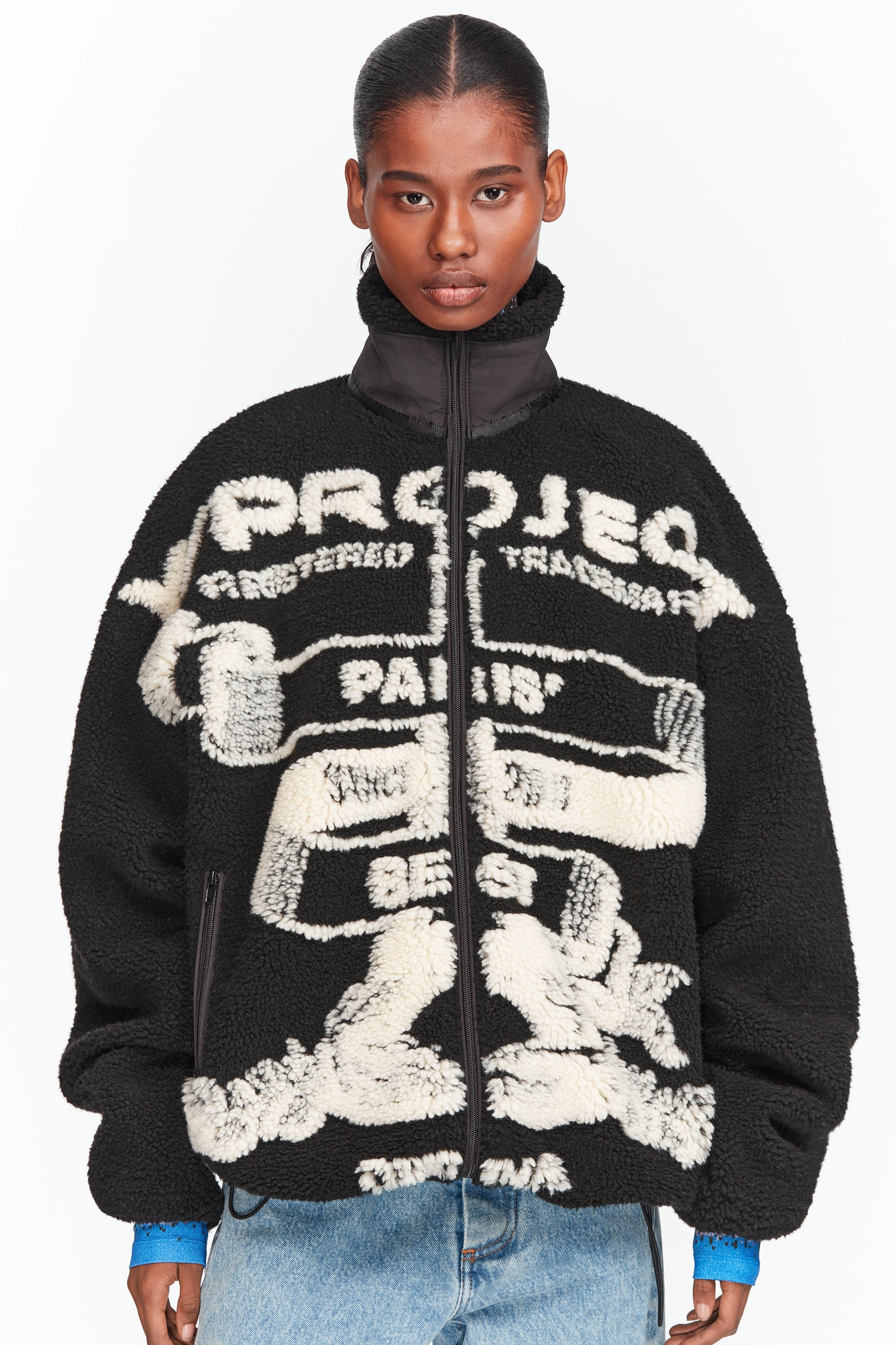 Paris' Best Jacquard Fleece Jacket - 3