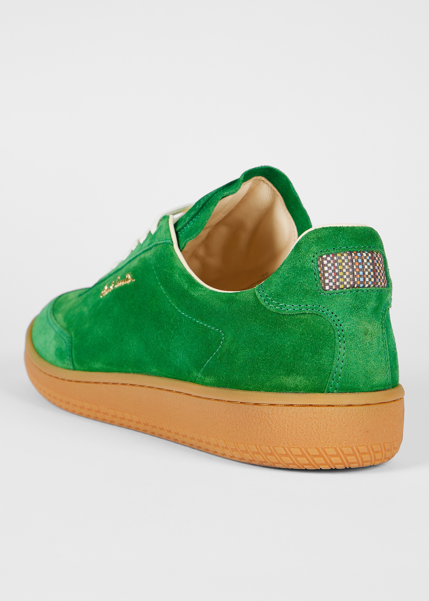 Green Suede 'Como' Trainers - 3