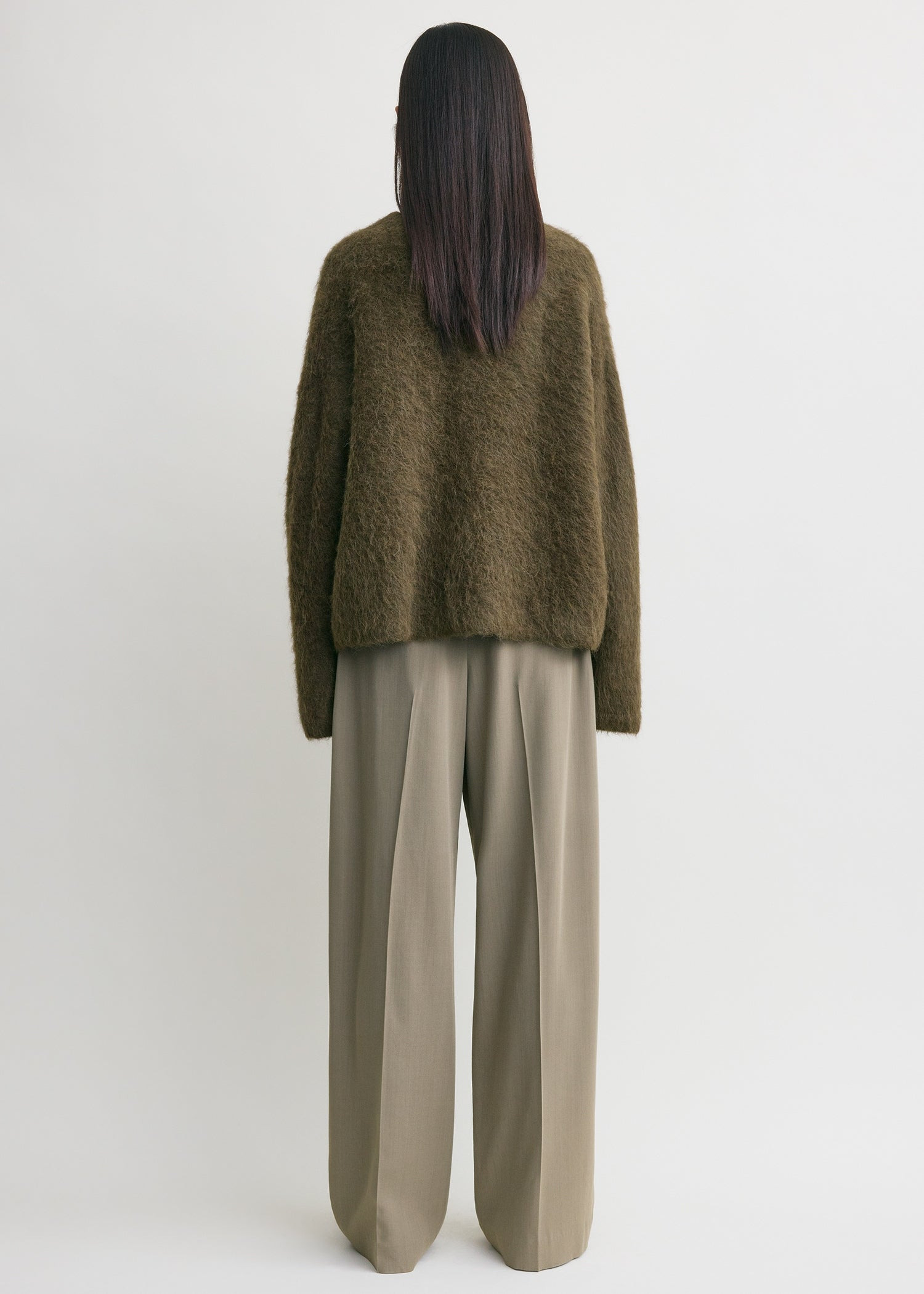 Boxy alpaca knit pepper - 4