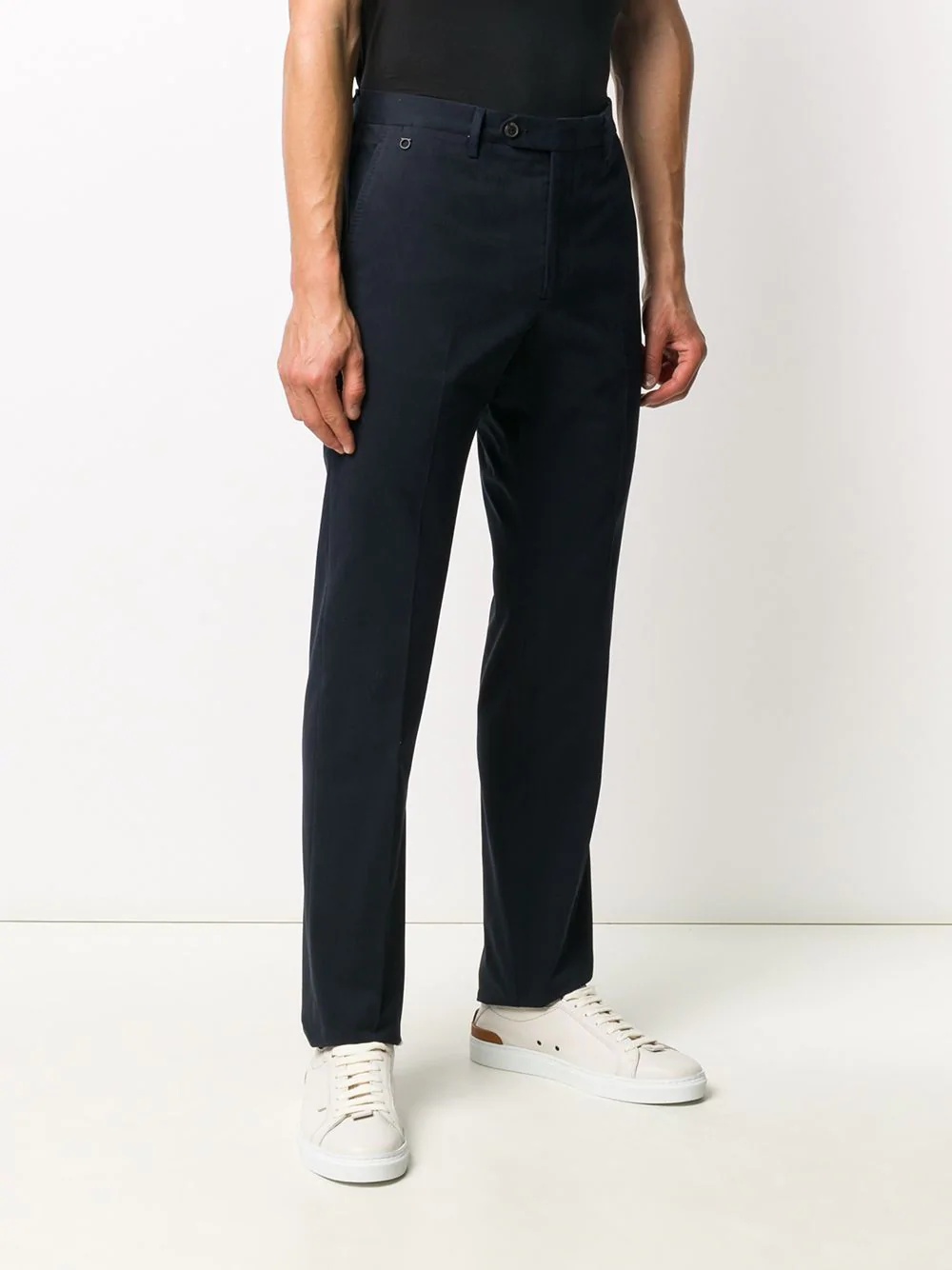 mid-rise tailored trousers - 3