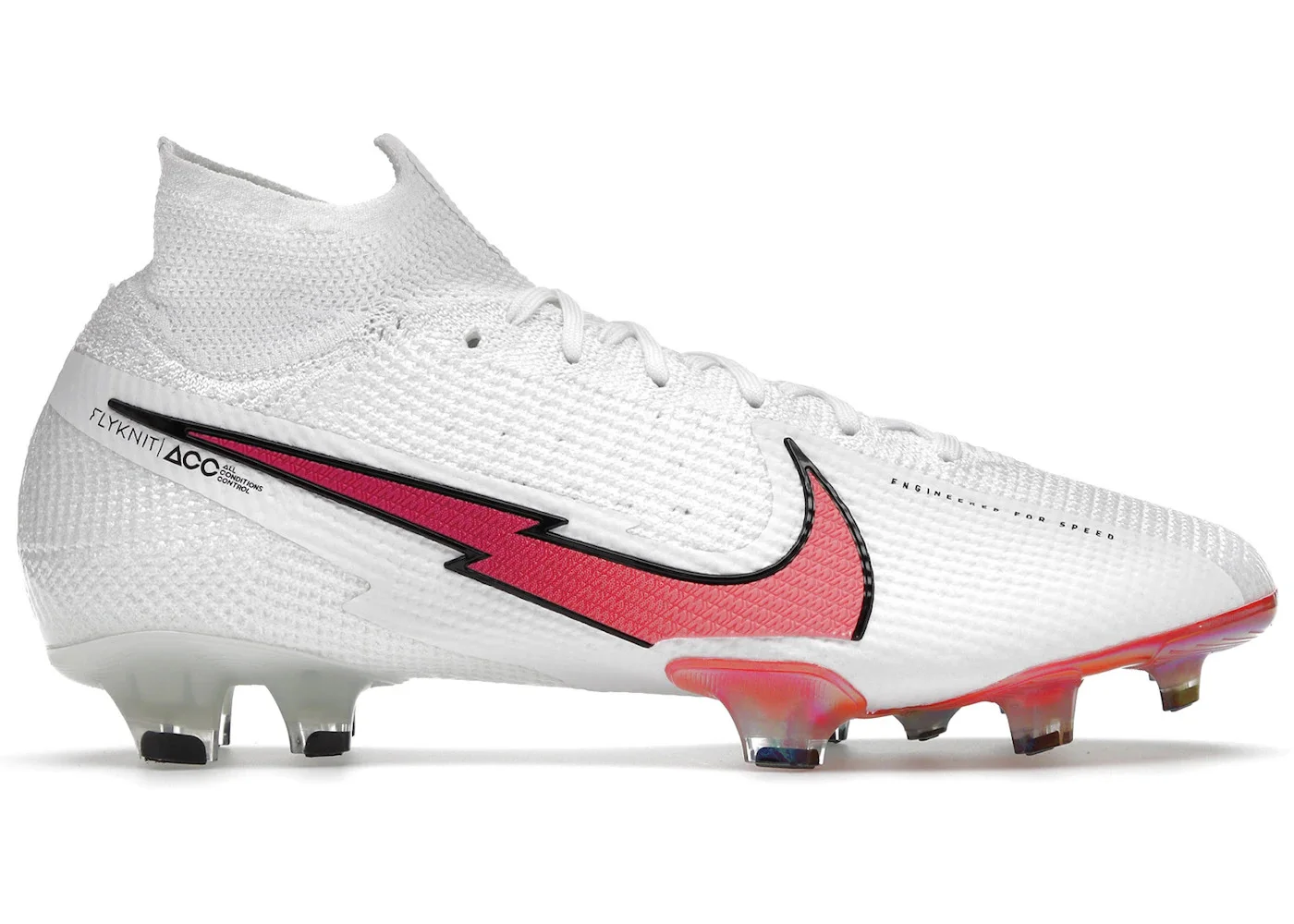 Nike Mercurial Superfly 7 Elite FG White Hyper Jade - 1
