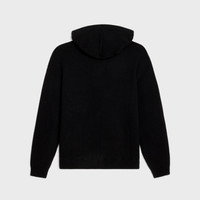 CELINE celine hooded sweater in wool and cashmere | REVERSIBLE