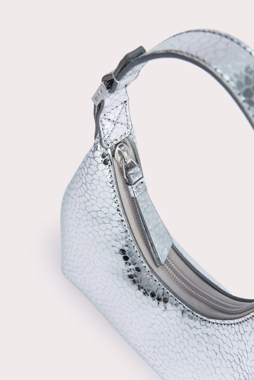 Baby Amber Silver Flagstone Leather - 4