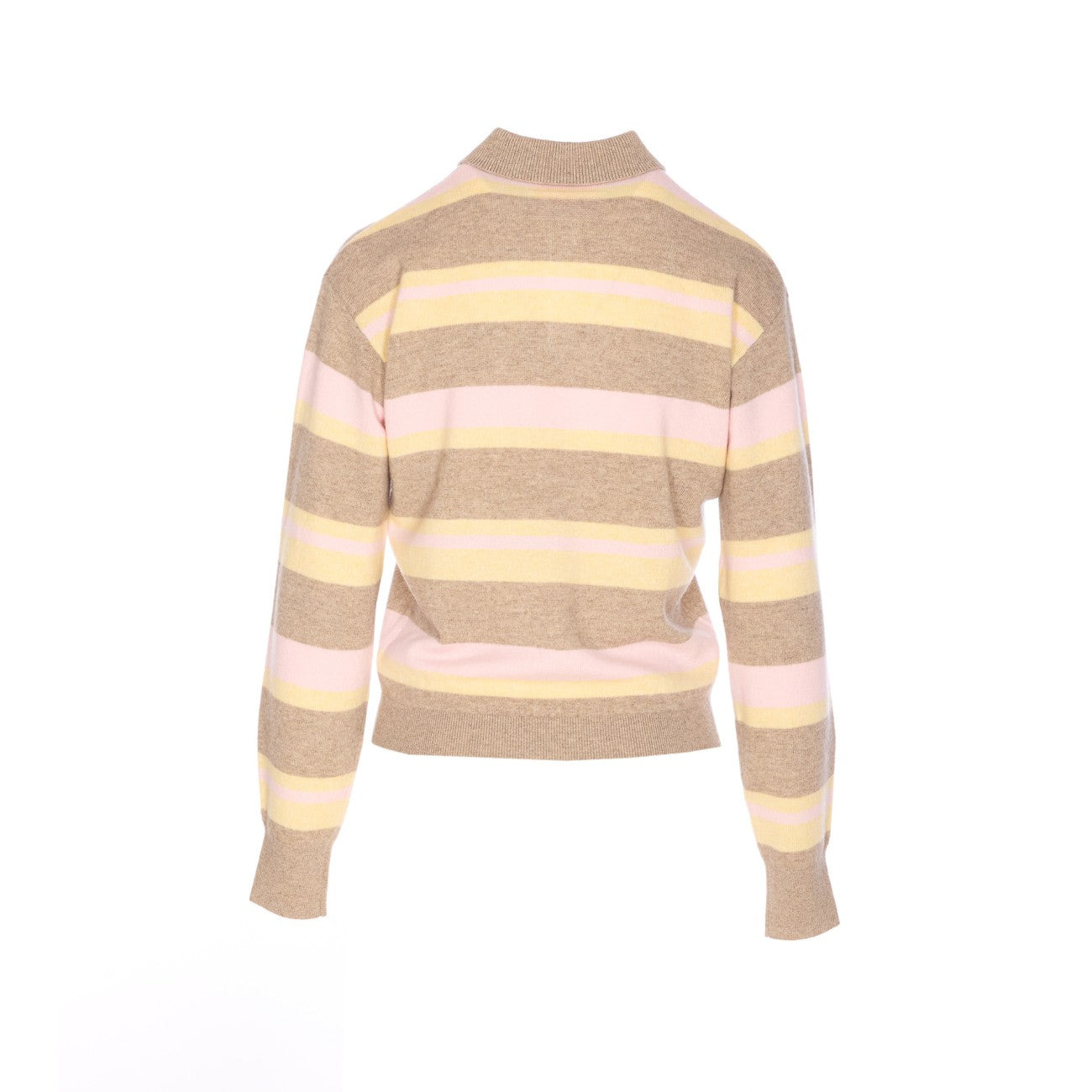 Guest In Residence Women Striped Kknit Polo - 2