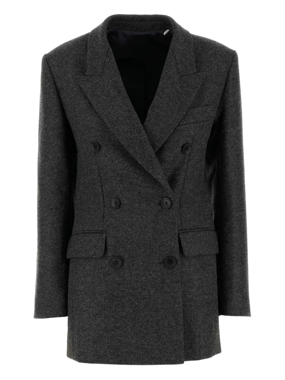 Isidora double-breasted wool coat - 1